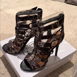Steve Madden Multi-Color Strappy Heels